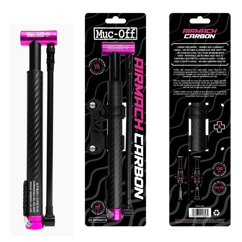 MUC OFF AirMach Carbon Pump - Inflate