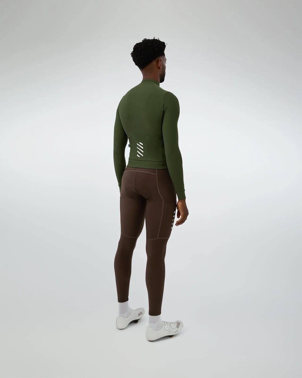 NDLSS Away Thermal Long Sleeve Jersey - Moss