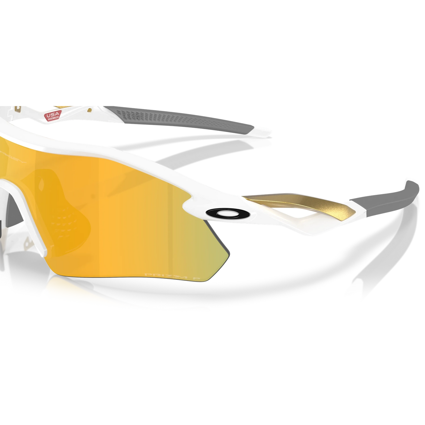 OAKLEY Radar Plate Eyewear - Polished White Prizm 24K Polarized