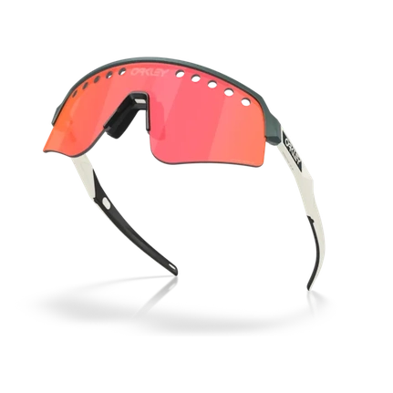 OAKLEY Sutro Lite Sweep Eyewear - Matte Silver/Blue Colorshift Prizm Trail Torch