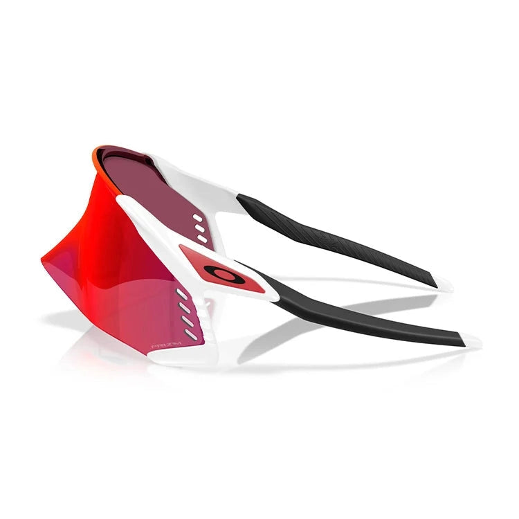 Oakley Velo Kato Glasses - Matte White/Prizm Road OO9501/0252