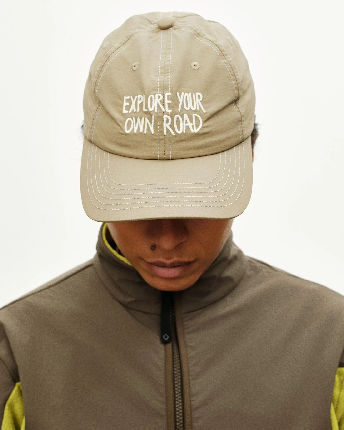 PAS NORMAL STUDIO Off Race Cap - Beige