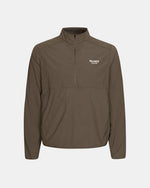 PAS NORMAL STUDIOS Balance Half Zip Jacket - Dusty Brown