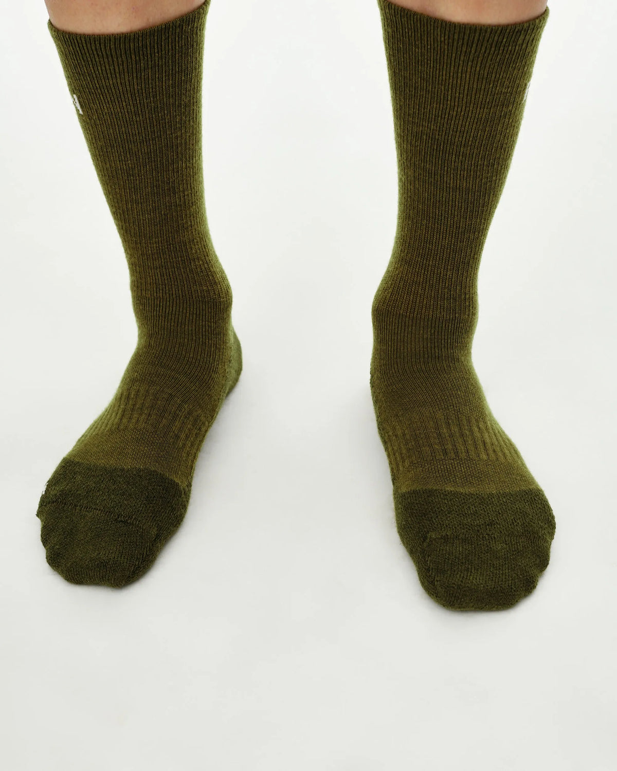 PAS NORMAL STUDIOS Deep Winter Wool Socks - Khaki Green
