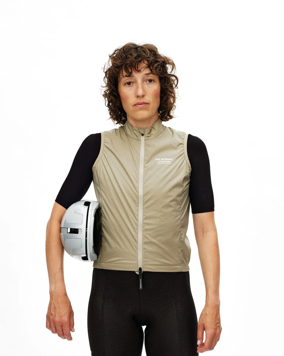 PAS NORMAL STUDIOS ESSENTIAL INSULATED GILET - GREY SAGE