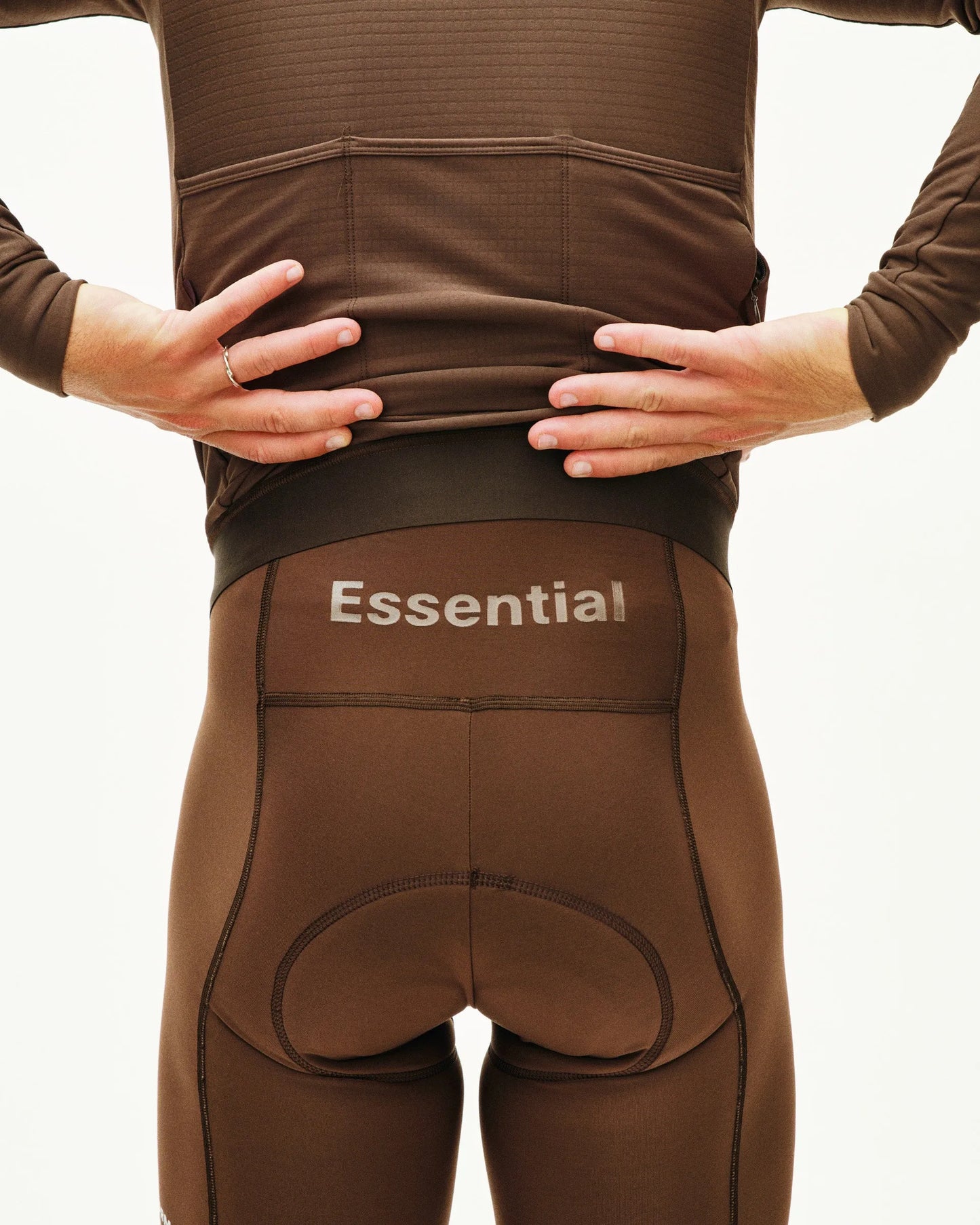PAS NORMAL STUDIOS Essential Thermal Long Bibs - Light Brown