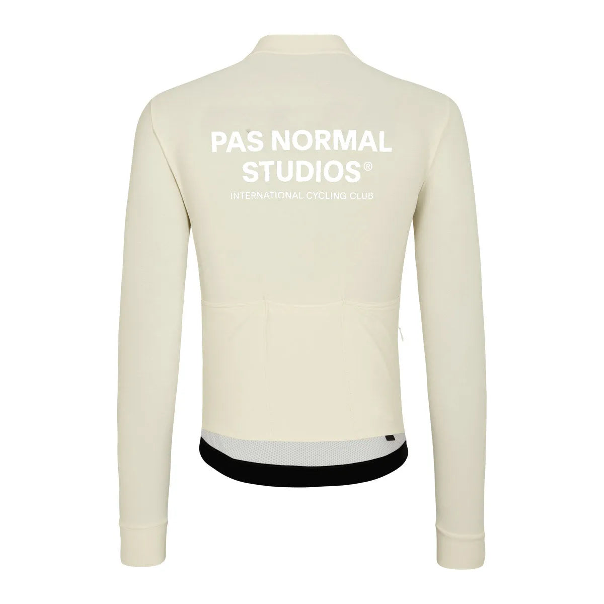 PAS NORMAL STUDIOS MECHANISM LONG SLEEVE JERSEY - OFF WHITE