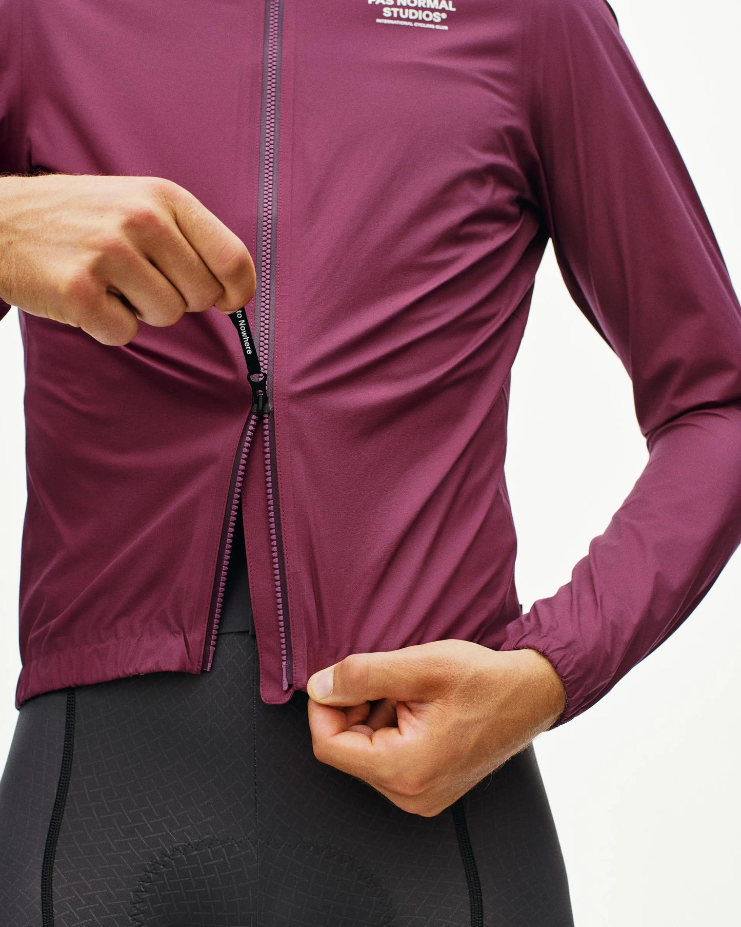 PAS NORMAL STUDIOS Mechanism Pertex Rain Jacket - Plum