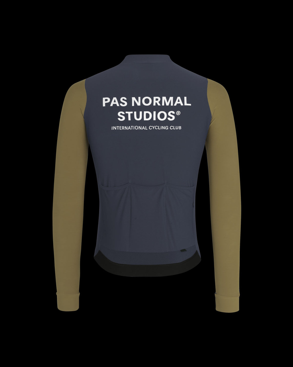 PAS NORMAL STUDIOS Men Mechanism Long Sleeve Jersey - Dusty Navy / Brown Olive
