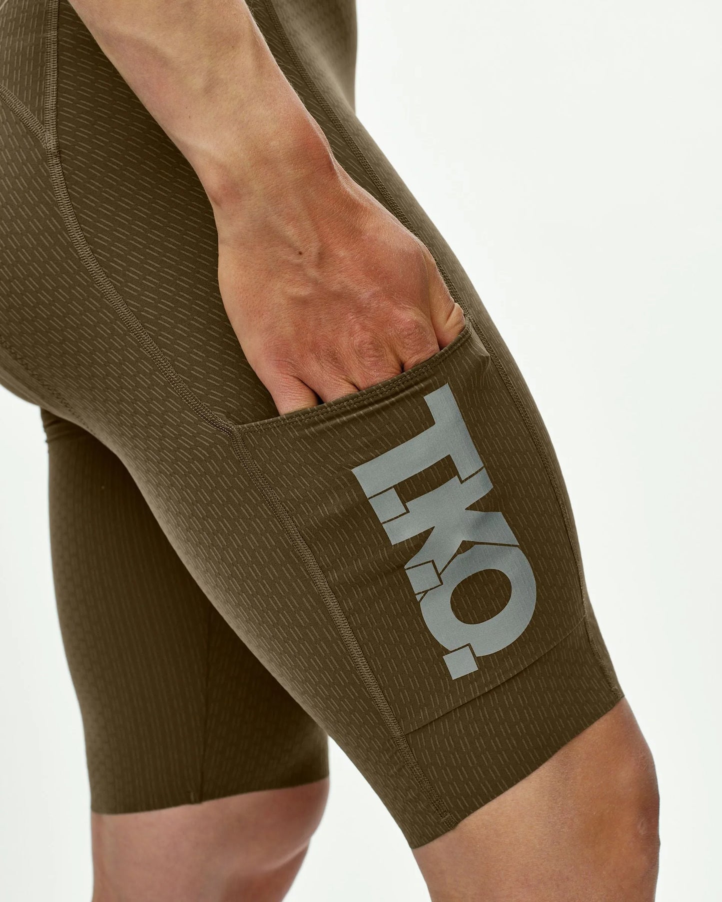 PAS NORMAL STUDIOS Men's T.K.O. Essential Light Cargo Bibs - Dark Stone