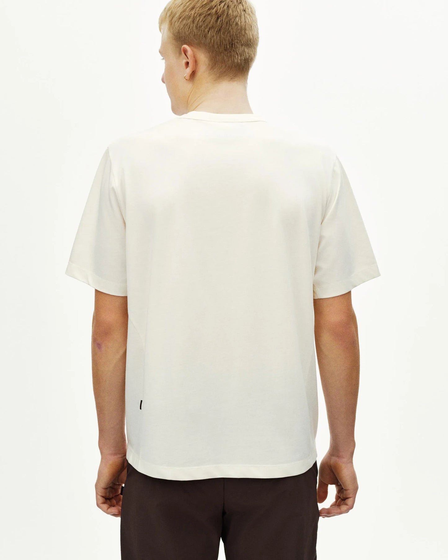 PAS NORMAL STUDIOS Off Race Cotton Tech Graphic Tshirt - Off White