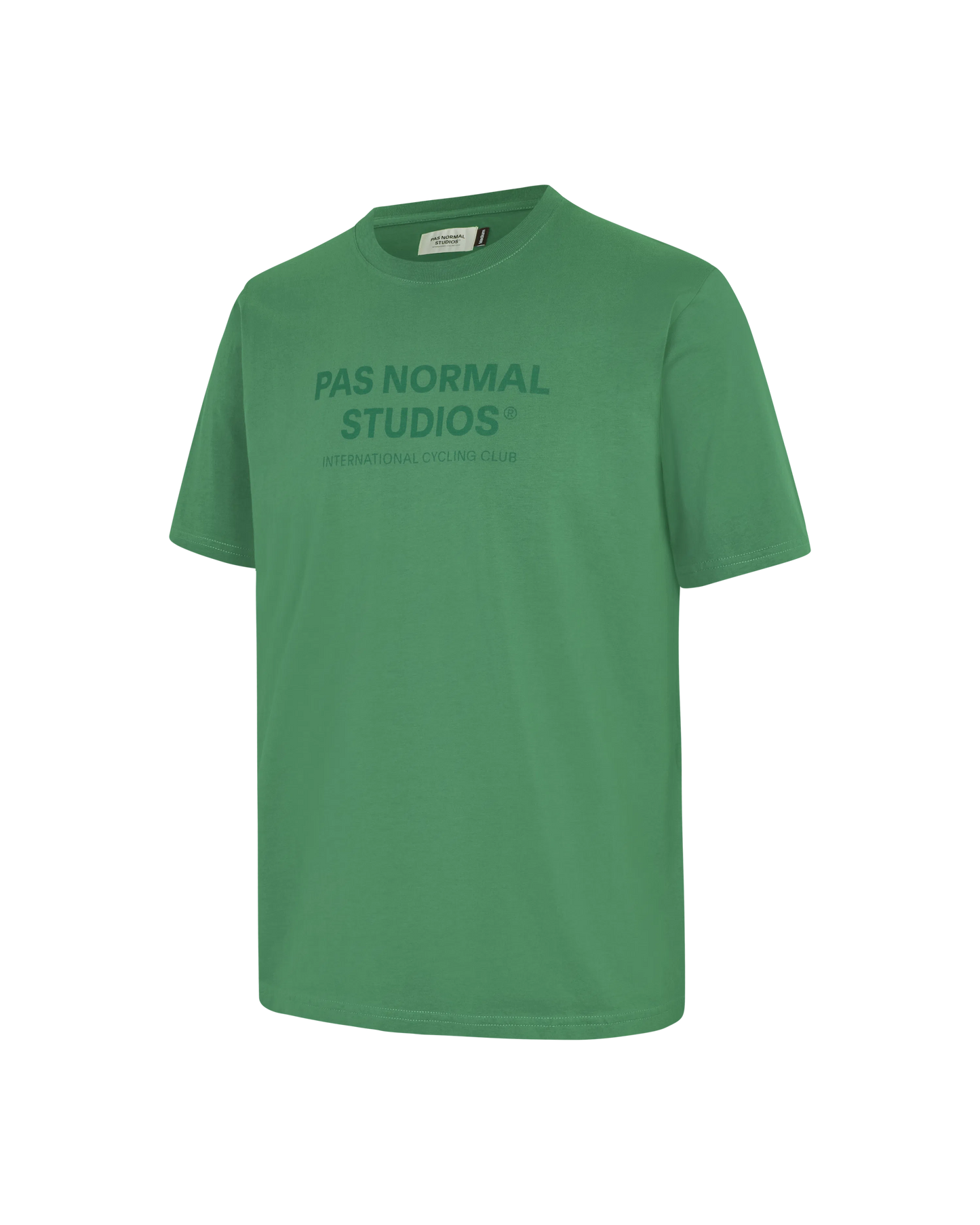 PAS NORMAL STUDIOS Off Race Logo Tshirt Short Sleeve - Smoke Green