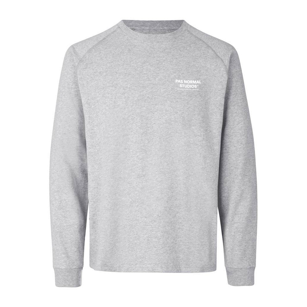 PAS NORMAL STUDIOS Off-Race PNS Long Sleeve T-Shirt - Grey