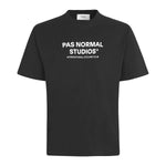 PAS NORMAL STUDIOS OffRace Logo TShirt - Black