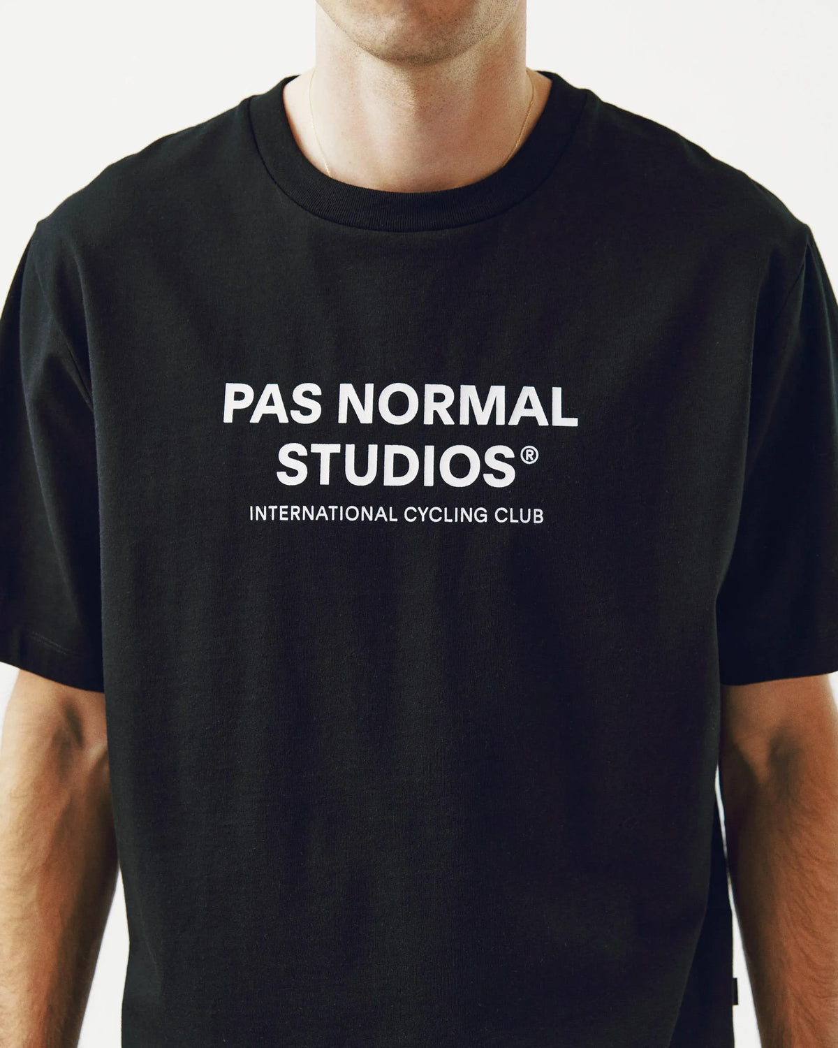 PAS NORMAL STUDIOS OffRace Logo TShirt - Black