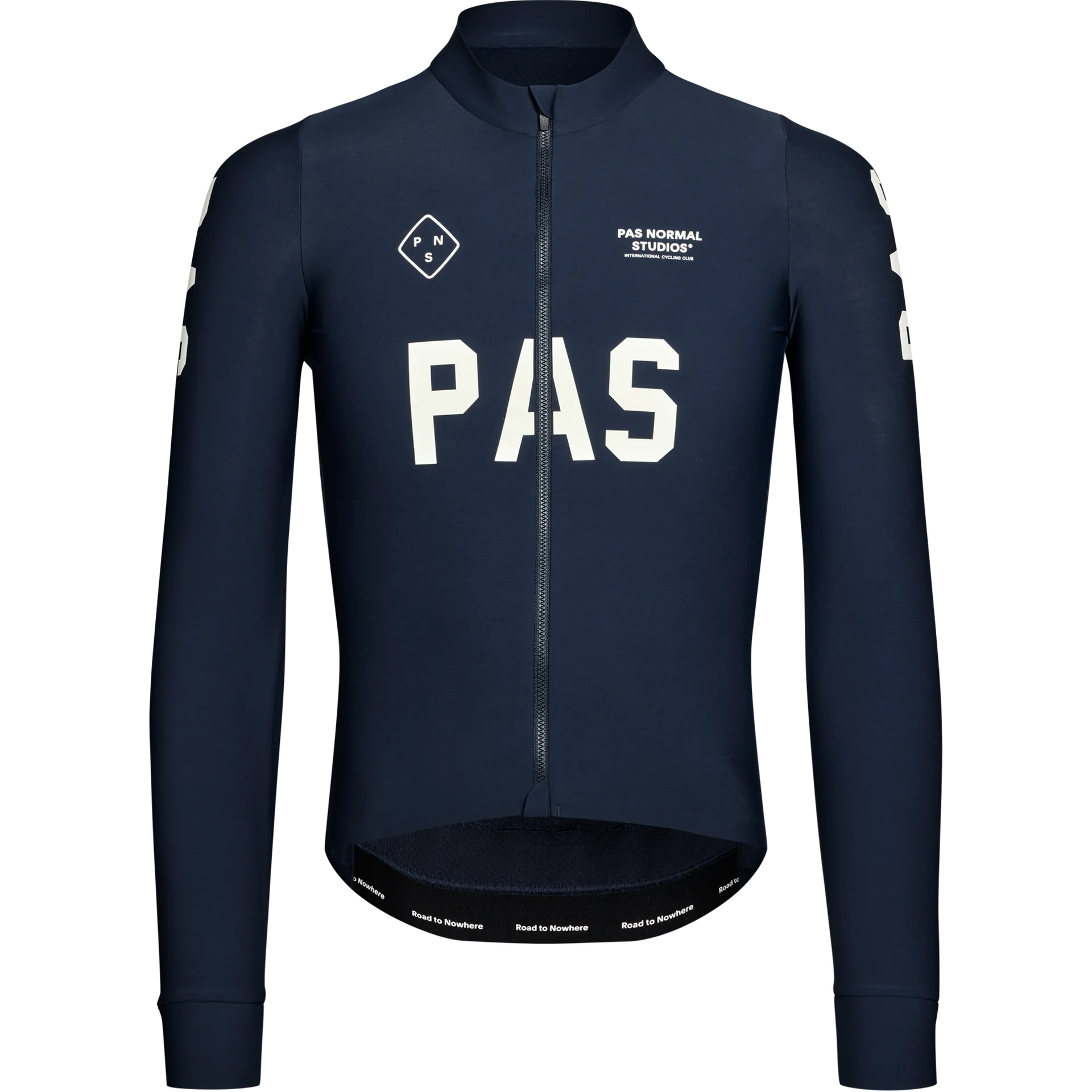 PAS NORMAL STUDIOS PAS Mechanism Long Sleeve Jersey - Navy PAS NORMAL STUDIOS PAS Mechanism Long Sleeve Jersey - Navy