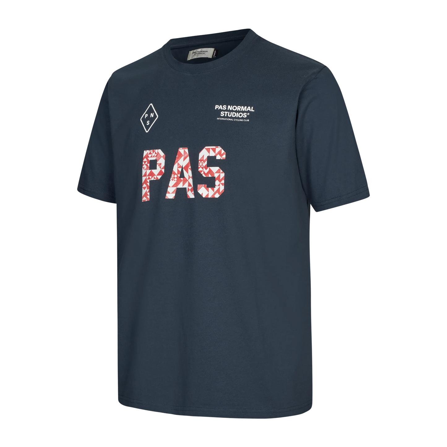 PAS NORMAL STUDIOS PAS Off Race Tshirt Short Sleeve SS25 - Navy