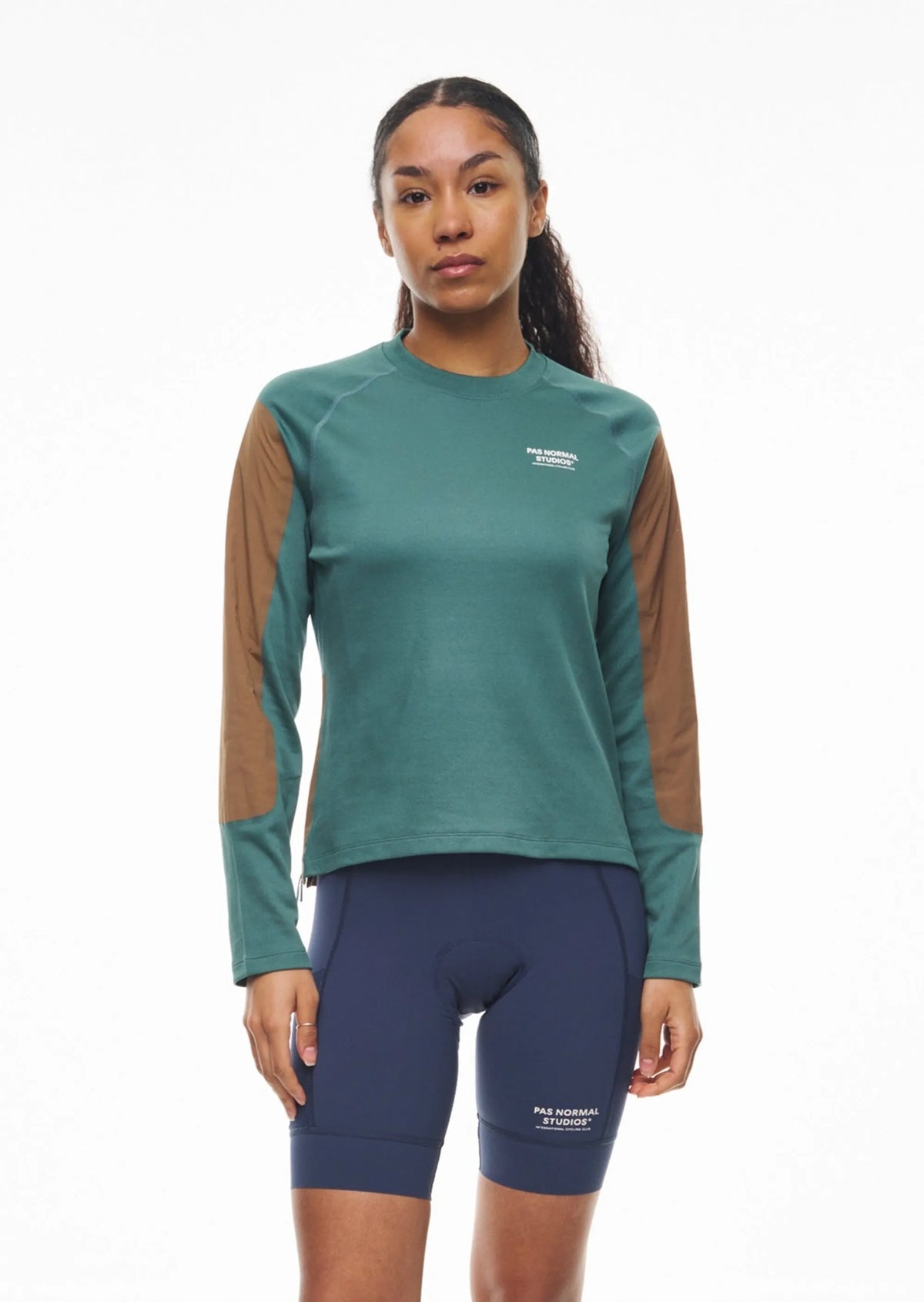 PAS NORMAL STUDIOS Women Escapism Technical LS T-Shirt - Dusty Teal