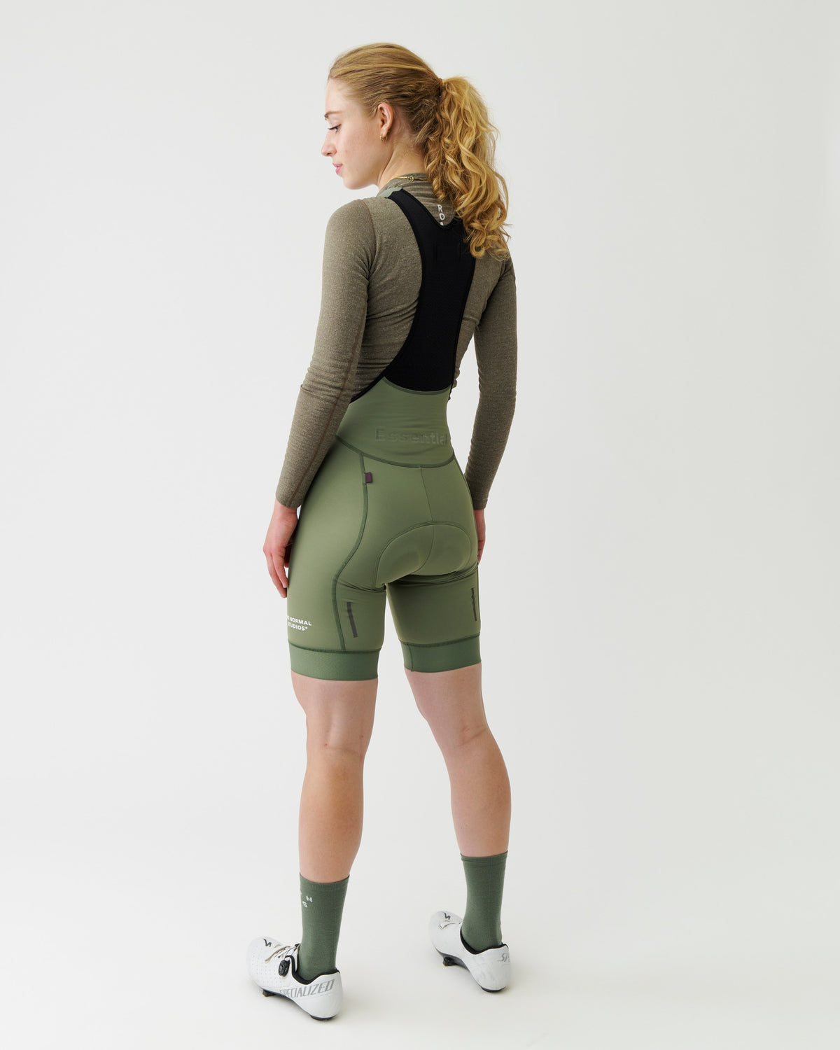 PAS NORMAL STUDIOS Women Essential Thermal Bibs - Dark Celeste