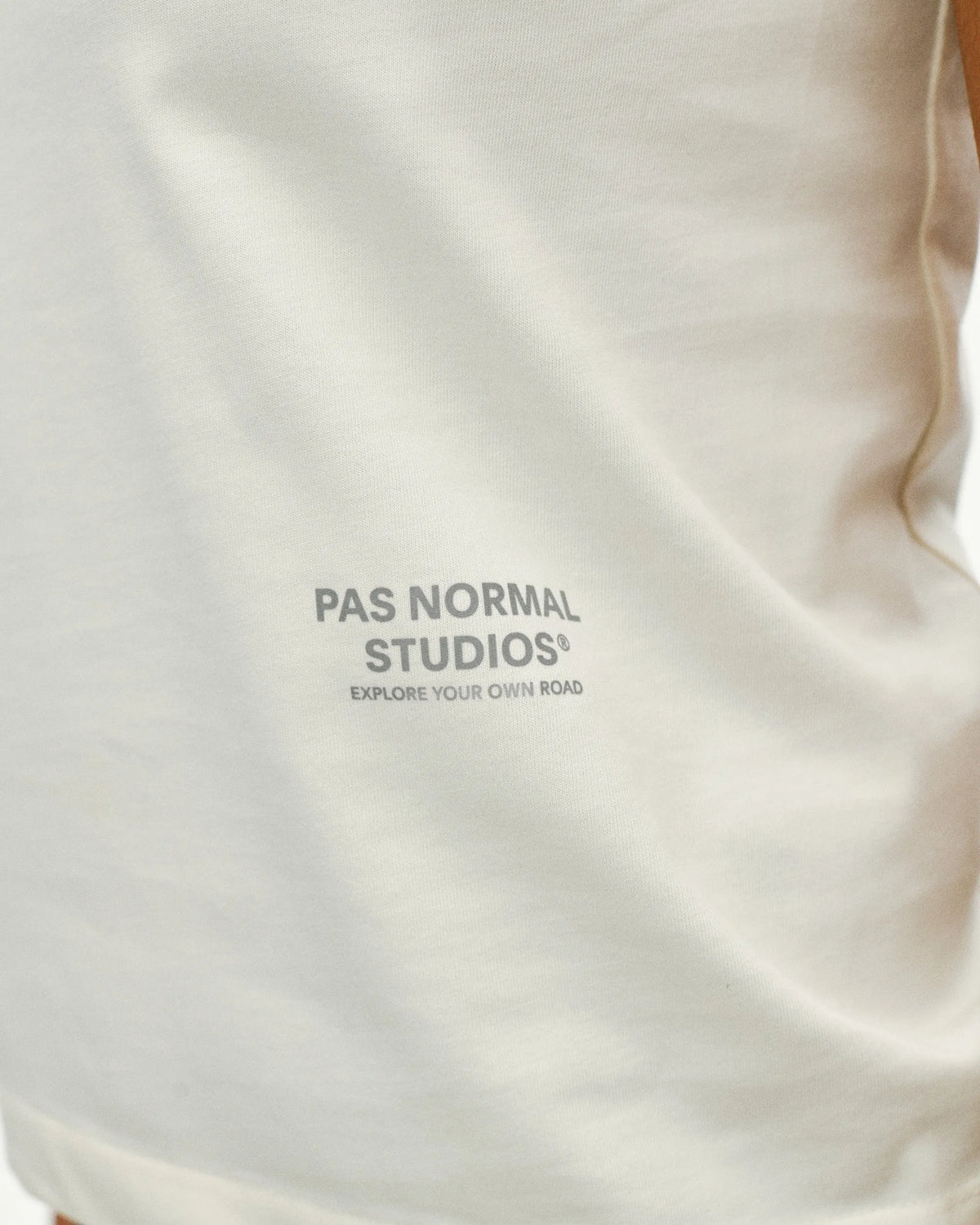 PAS NORMAL STUDIOS Women Off-Race Cotton Tech Top - Off White