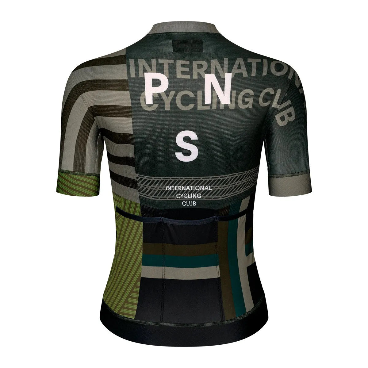 PAS NORMAL STUDIOS Women`s Mechanism Jersey - AOP International Earth