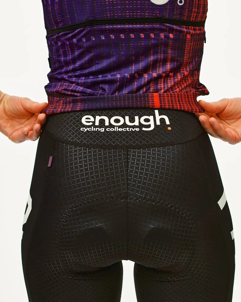 PAS NORMAL STUDIOS x ENOUGH Mechanism Women Bib Shorts - Black