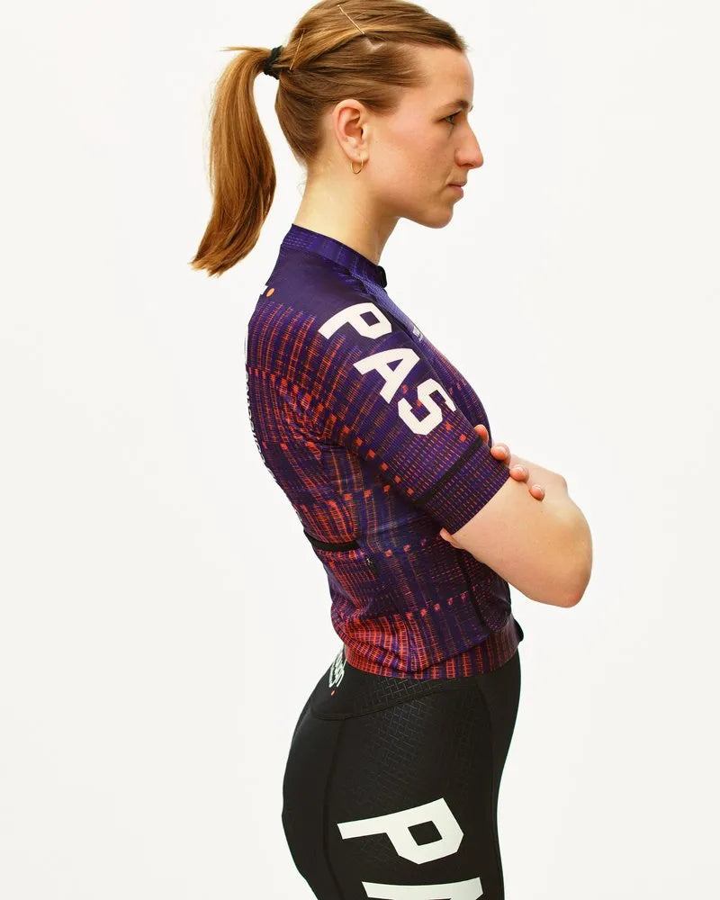 PAS NORMAL STUDIOS x ENOUGH Mechanism Women Jersey - Enough Purple
