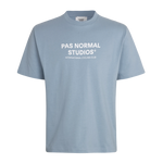 PAS NORMAL SUTIOS Off Race Logo TShirt - Light Blue
