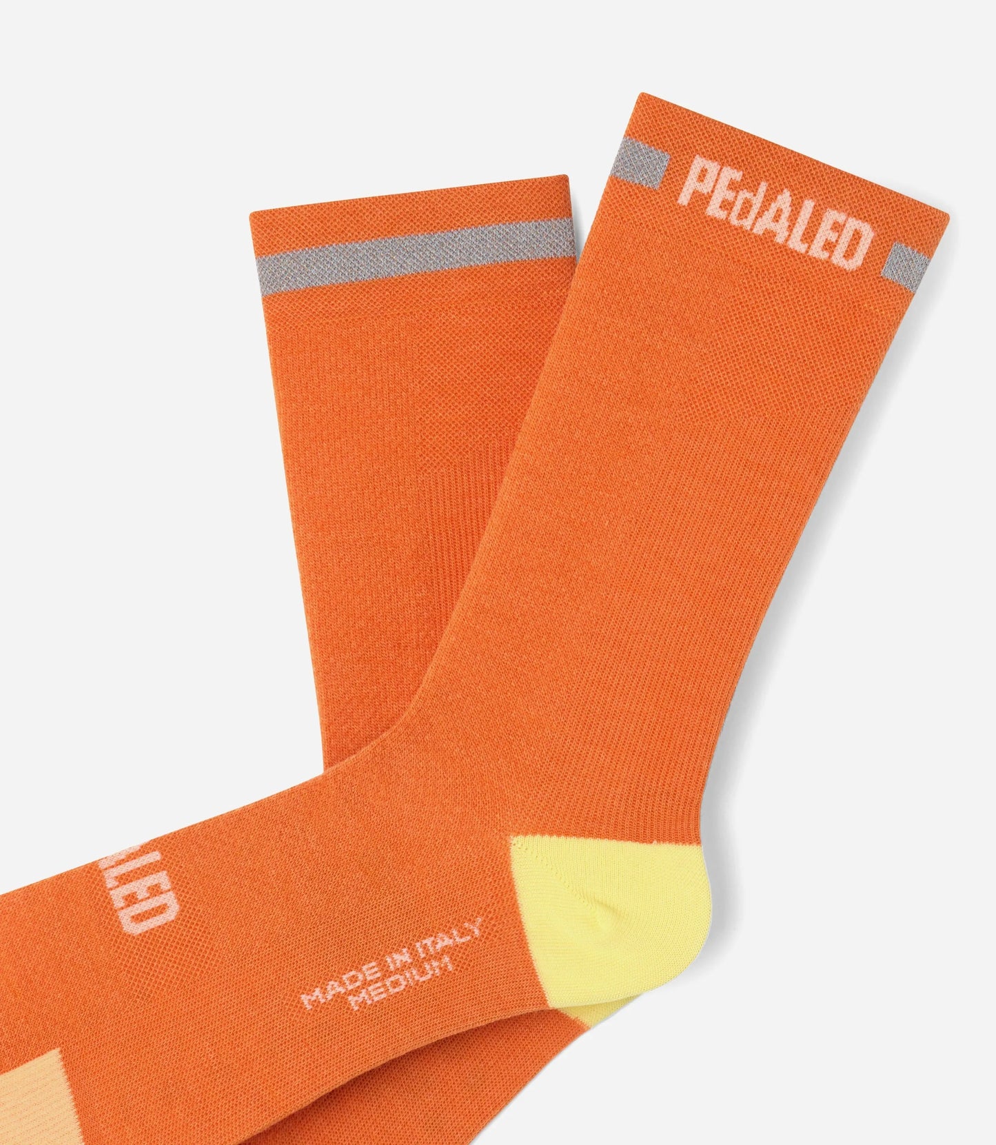 PEDALED Odyssey Merino Reflective Socks - Orange