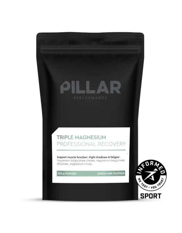 PILLAR PERFORMANCE Professional Recovery Triple Magnesium 200g - Lemon Lime