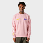 VELODROM Raceday Sweater - Pink/Yellow/Purple