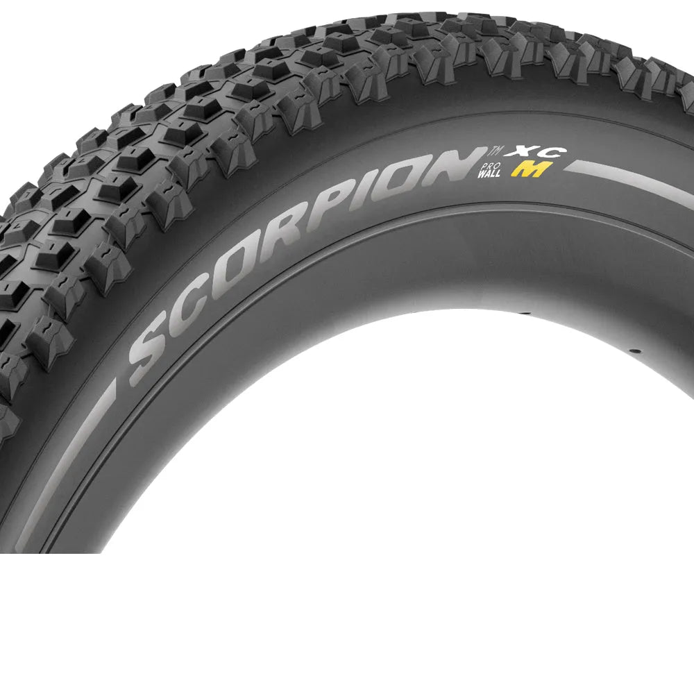 PIRELLI SCORPION XC M TLR FOLDABLE PROWALL SMARTGRIP MTB TYRE - BLACK