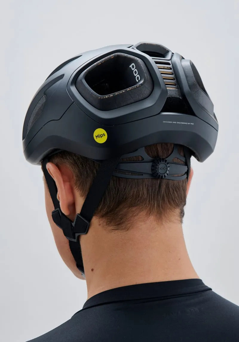 POC Amidal Cycling Helmet - Uranium Black Matt