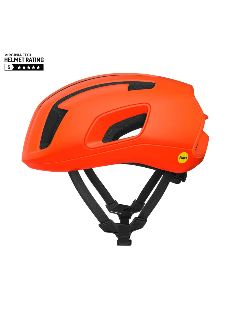 POC Cytal Road Fahrradhelm - Fluorescent Orange Matt