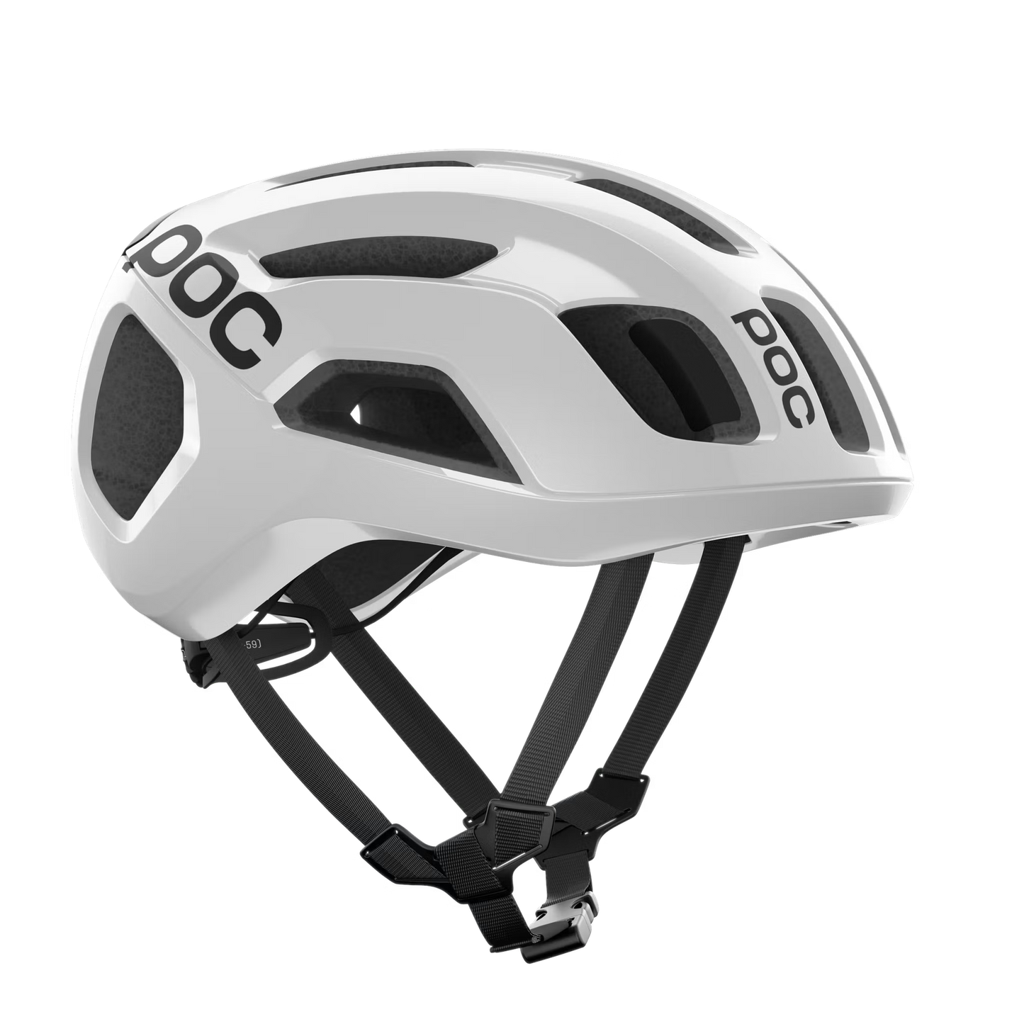 POC Ventral Air Mips - Hydrogen White/Uranium Black Matt W. Logo