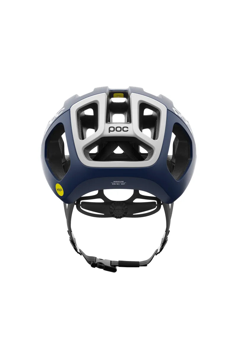 POC Ventral Air Mips Wide Fit Cycling Helmet - Lead Blue Matt