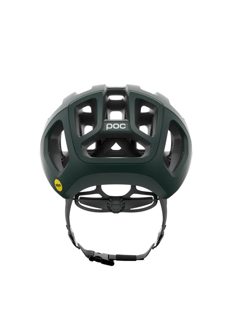 POC Ventral Air Mips Wide Fit Cycling Helmet - Pargasite Green Matt