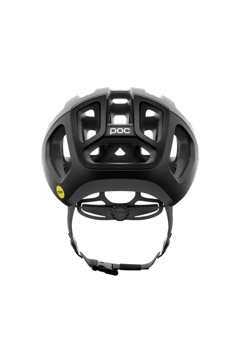 POC Ventral Air Mips Wide Fit Cycling Helmet - Uranium Black Matt