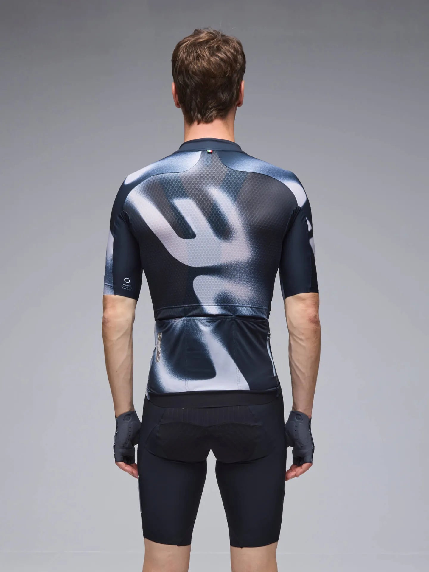 Q36.5 Gregarius Pro Big Logo Jersey - Black