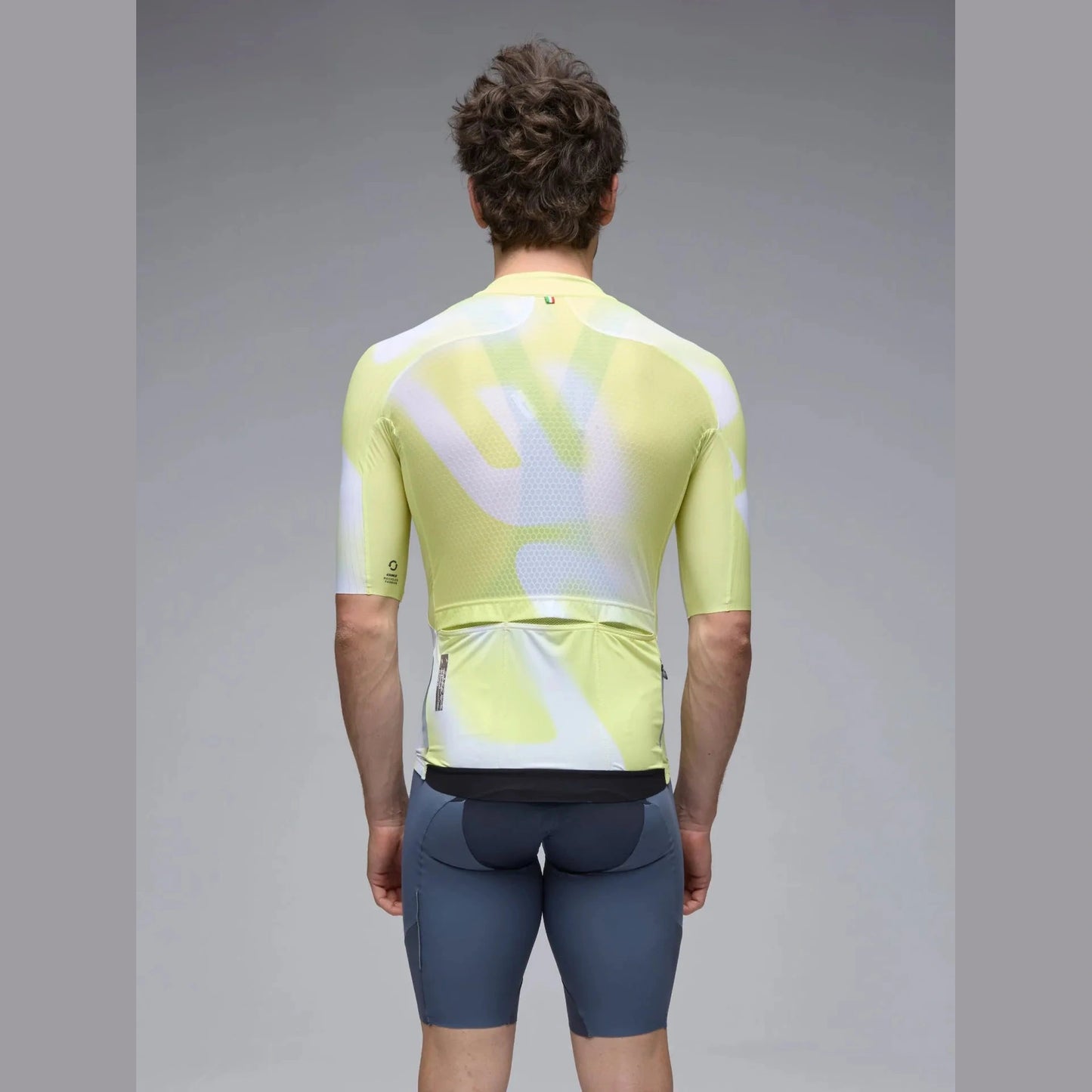 Q36.5 Gregarius Pro Big Logo Jersey Fluo - Yellow
