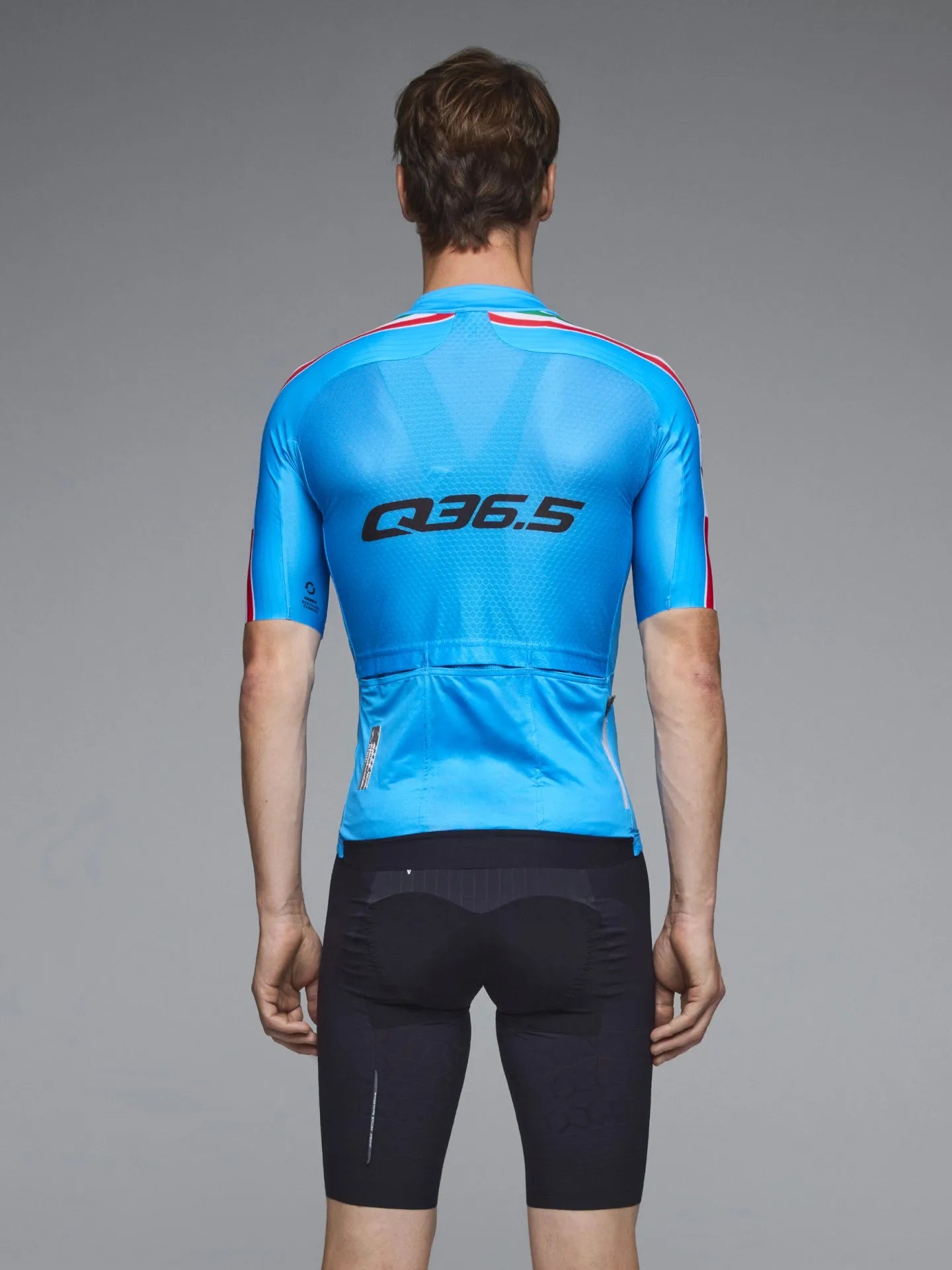 Q36.5 Gregarius Pro Nibali Racing Nazionale Jersey Light - Blue