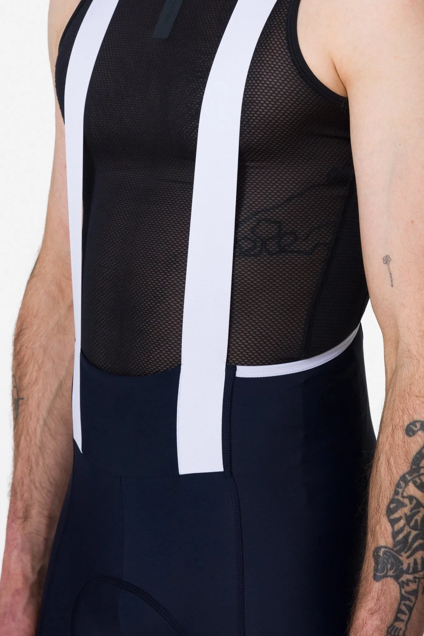 RAPHA Men's Brevet Element Cargo Bib Shorts - Dark Navy/White
