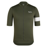 RAPHA Men's Core Jersey - Dark Green/White