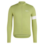 RAPHA Men's Core Thermal Long Sleeve Jersey - Fern/White