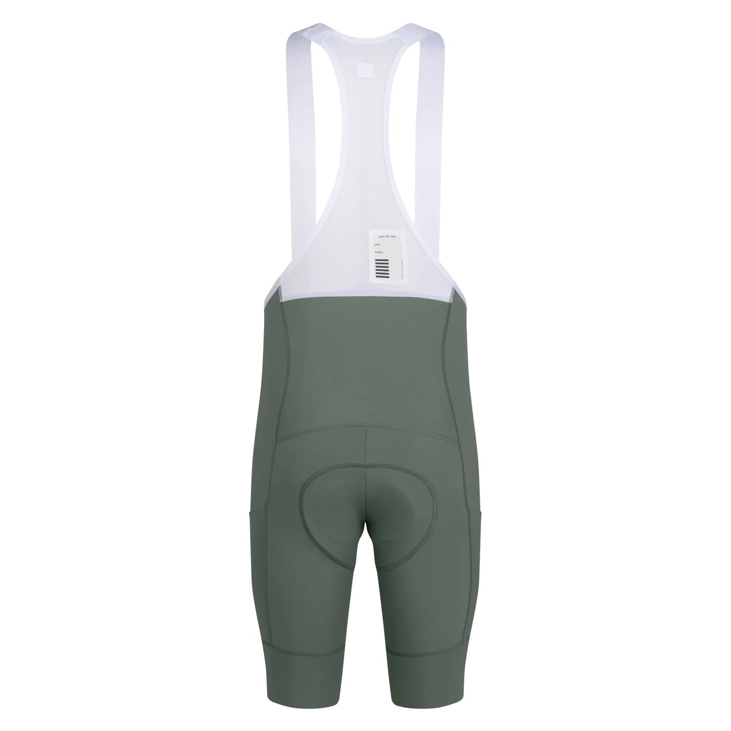 RAPHA Men's Pro Team Cargo Bib Shorts - Regular - Laurel/White