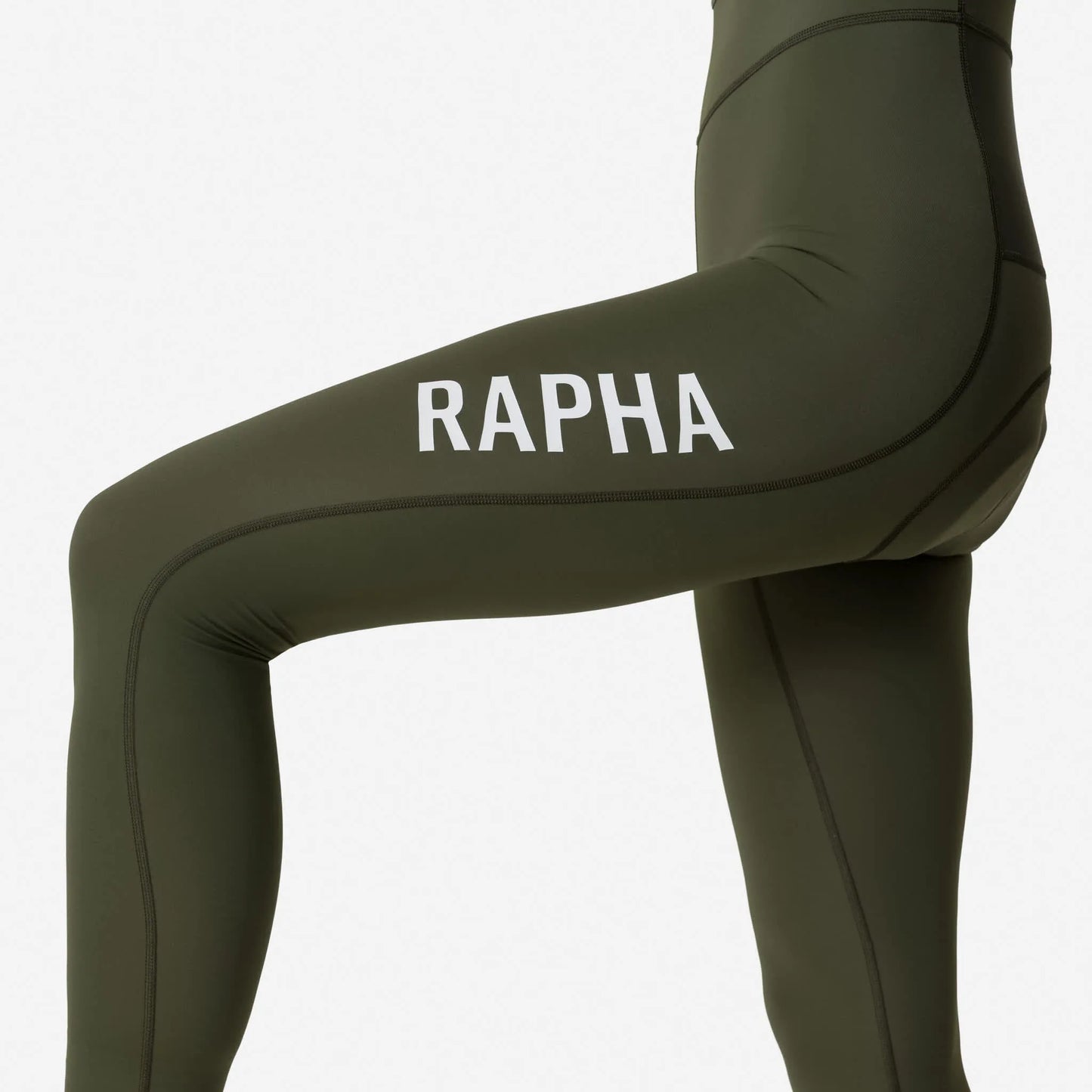 RAPHA Pro Team Lightweight Women Tights - DDW Dark Green/White