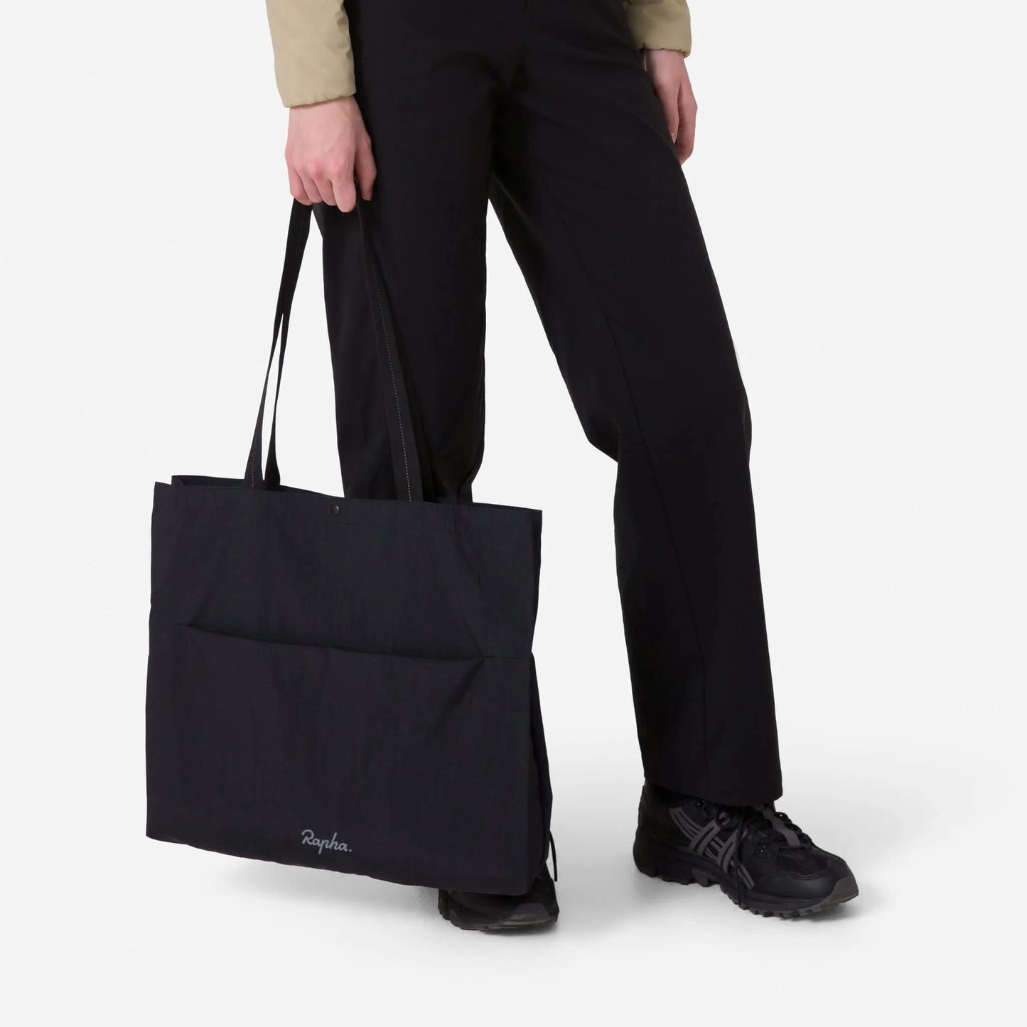 RAPHA Tech Tote - Black/Silver Reflective