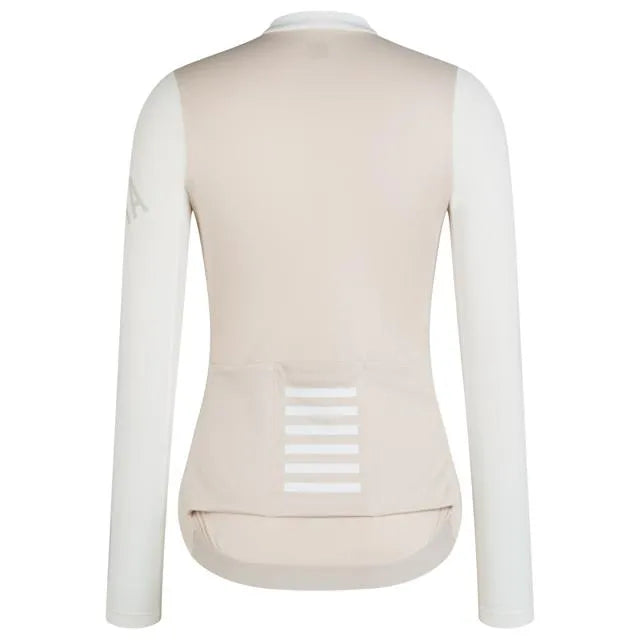 RAPHA Women Pro Team Long Sleeve Lightweight Jersey - WAS White/Silver