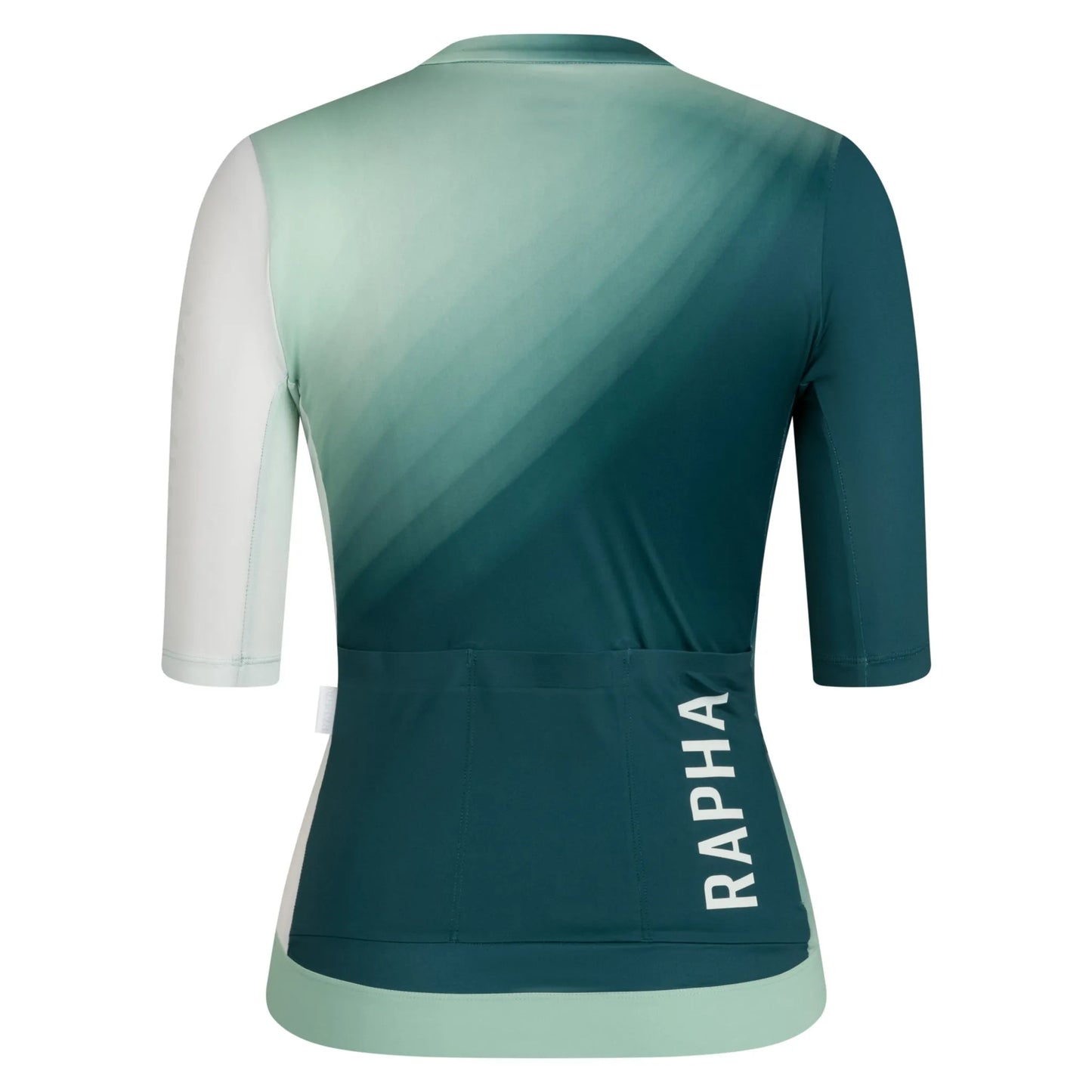 RAPHA Women's Pro Team Training Jersey III - Surface Print/Green
