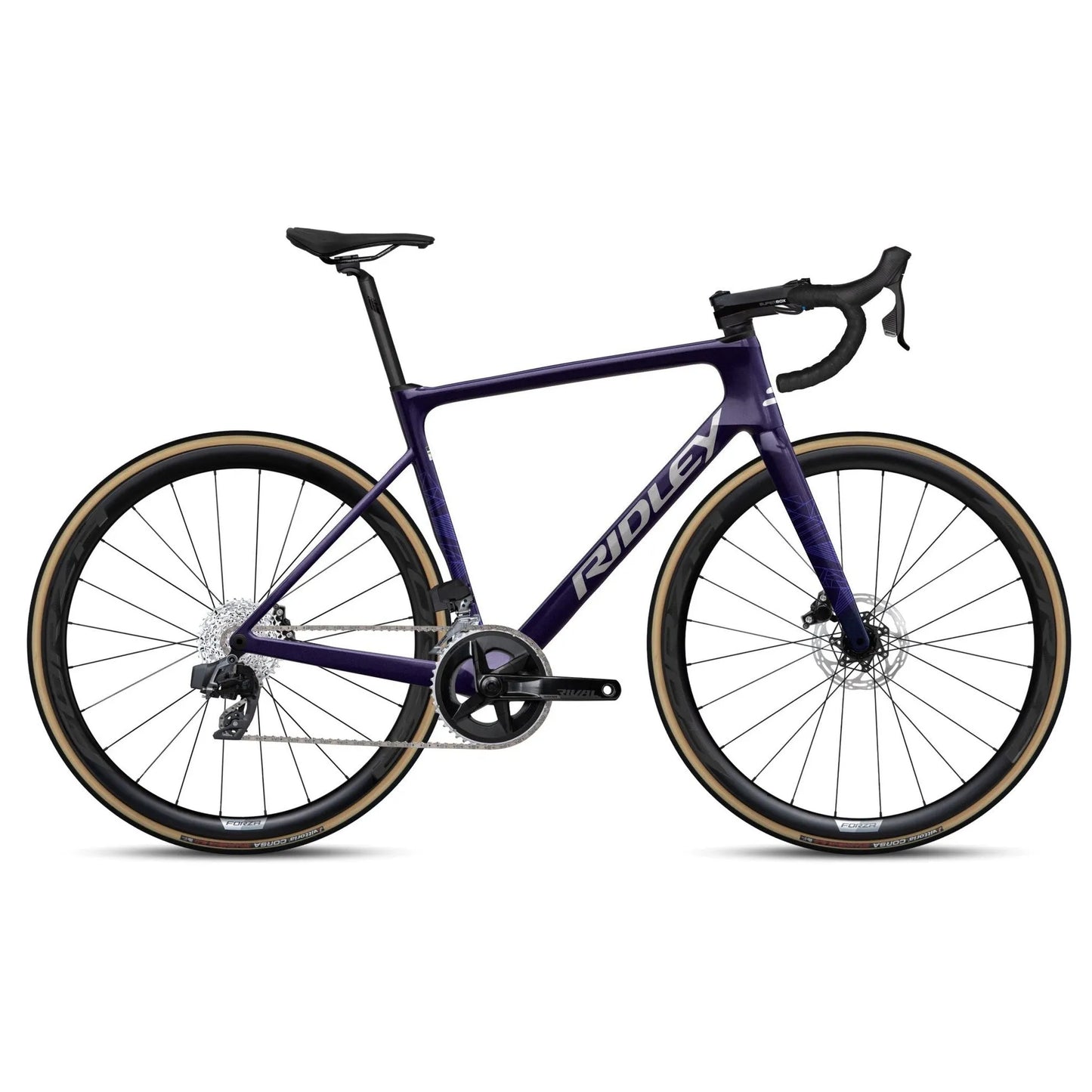 RIDLEY Falcn Road Bike - Dark Purple